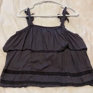 American Eagle gray tank top! Large